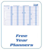 Free Year Planners